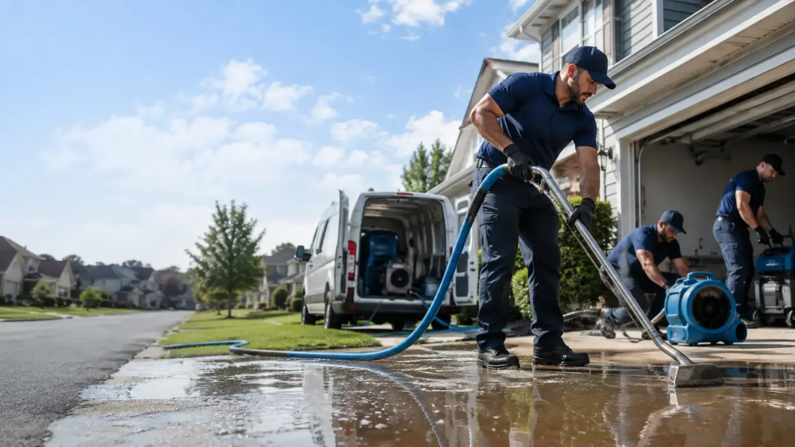 Flood Damage Restoration in Paron, AR